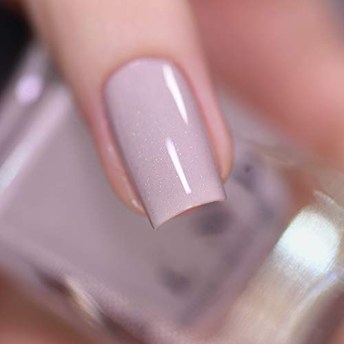 Image of ILNP Vanish - Creamy Dusty Lilac Holographic Nail Polish