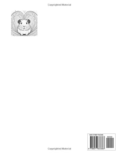 Valentine's Day Guinea Pigs Coloring Book: Valentine's Day Guinea Pigs Coloring Book