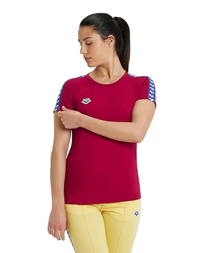 Arena Team T-Shirt pour femme en coton léger col rond