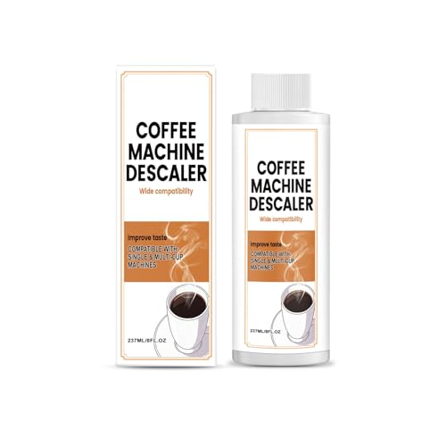 Ljmyy Descalcificador de máquina de café de 237 ml, potente para eliminar la cal y los depósitos en varios aparatos de café