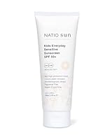 Natio Australia Kids Everyday Sensitive Sunscreen SPF 50+ (Tube) 100ml - Gentle Sunscreen Lotion for Kids, Fragrance Free, Dermatologically Tested, UVA/UVB Broad Spectrum Protection - Vitamin E & Aloe Vera - Vegan Friendly & Made in Australia
