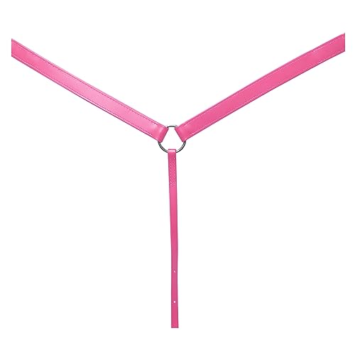 HILASON Western Horse Breast Collar Biothane Pink