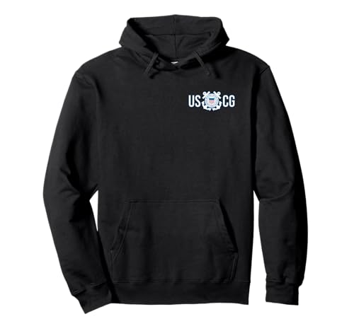 Us Coast Guard Gear 0000PFX1MRJ Us Coast Guard Uscg United States Anchor Pullover Hoodie cover