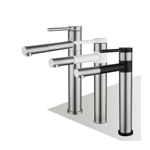 Robinet de cuisine en acier inoxydable brossé et durable - 6