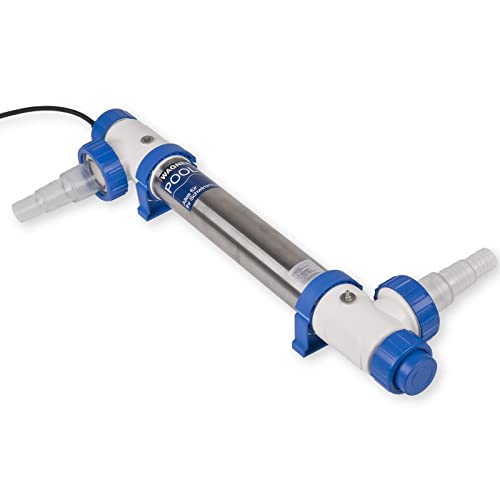 Wagner Pool UV-C Klärer 75 Watt mit Timer - UVC Desinfektion für klares Wasser bei Schwimmbecken bis zu 75.000 Liter