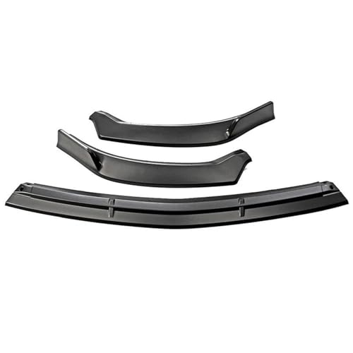 Protecteur de lame de pare-choc avant noir mat haut de gamme pour Classe A V177