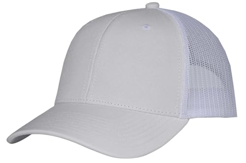Image of TSSGBL M, L, XL, XXL Snapback Trucker Hats Baseball Caps Adjustable Blank Mesh Back Ball Caps for Men Women