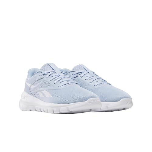 Reebok Women's Split Flex Sneaker, Y2K Blue/Moon/FTWR White, 7