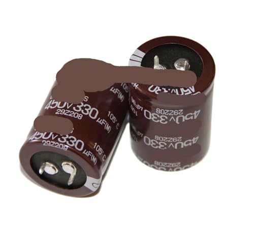 Condensateur audio 450V 330uF radial haute performance pour supprimer le ronflement