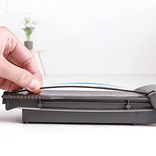 ikasus Cortador de papel, mini cortador de fotos, painel de linha, escala, cortador de papel, guilho