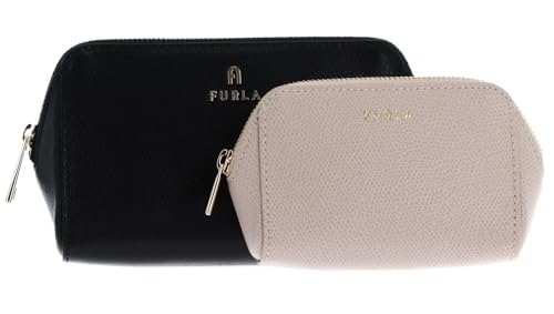 Trousse cosmétique FURLA Camelia M Nero Ballerina accessoire cuir