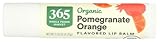 365 by Whole Foods Market, Organic Flavored Lip Balm, Pomegranate Orange, 0.15 Ounce