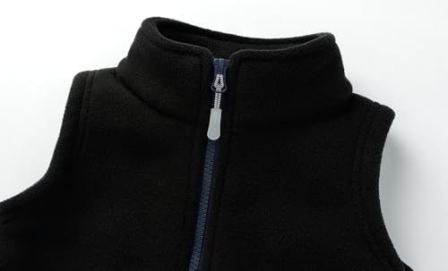 Mud Kingdom Boys Girls Polar Fleece Vest Winter Thick Warm Outerwear Funny Cartoon2