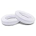 WC Wicked Cushions PadZ - Thick & Soft Ear Pads for ATH M50X / M40X / SteelSeries Arctis/HyperX Cloud & Alpha/Logitech G Pro X/Compatible with Over 50 Headphones | White