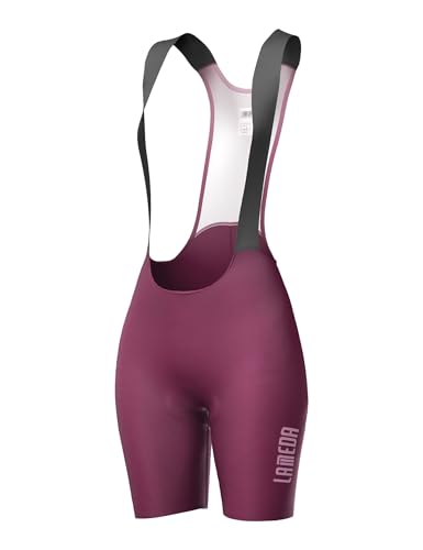 LAMEDA Women’s Padded Cycling Bibs High Waist Bike Shorts