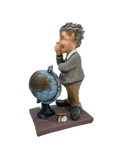Image of AUGEN Polyresin Albert Einestine Idol Statue Showpiece for Home Decor Decoration and Gifting (1 Piece, 6723C)