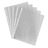 Clear Punched Pockets A4 Clear...