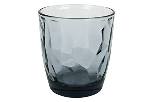 Cofan Set de vasos de agua | Modelo Jade | Capacidad: 30,5 cl | Disponibles en packs de 6 unidades (Color Azúl)
