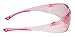 Medspex Pink FL-41 Tinted Safety Glasses Blue Light Sensitivity Men Women Indoor Outdoor Fluorescent Photophobia ANSI Z87.1