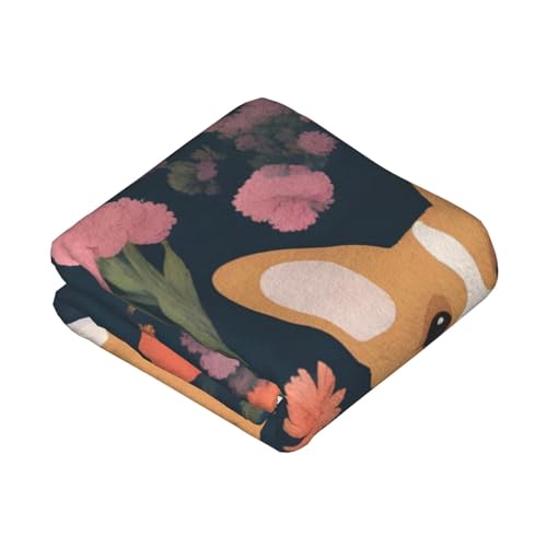 Couverture Corgi chaude et légère contre le froid sur le lit - 3