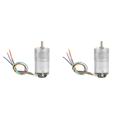 Moteur à engrenages encodeur 12V en métal durable pour mécanisme de précision