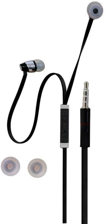 Earphone for Jaguar I-Pace HSE Universal Wired Earphones with 3.5mm Jack Hi-Fi Gaming Music Stereo Sound Noise Cancelling Original High Sound Quality Earphone - (Black, 5-L, DX800)