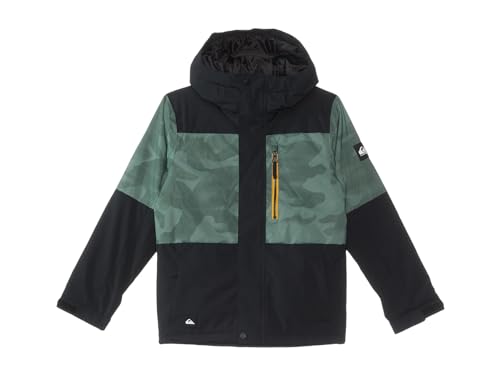 Quiksilver Boy's Mission Printed Block Jacket (Toddler/Little Kids/Big Kids) Spray Camo Laurel Wreath 4T-5T (Toddler)