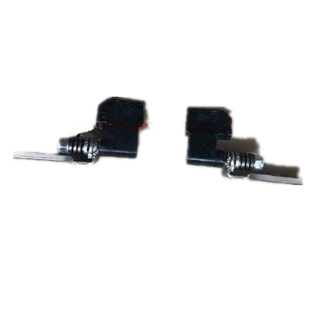 Charnières pour écran LCD Dell Alienware M17x R1 Sourcingmap robustes en métal argent - 3