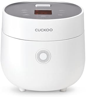 CUCKOO Multifunctional Electric Rice Cooker | 2 Litres Premium Non-Stick Pot | 6 Cups or 650 Grams Raw Rice Cooking Serves 2-6 People | 580 Watt Multi Cooker With 13 Menu Presets & Auto Clean Feature (White)