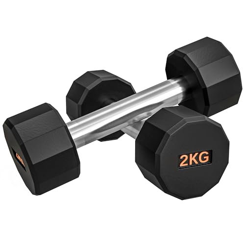 SPORTNOW 2kg Dumbbells Set