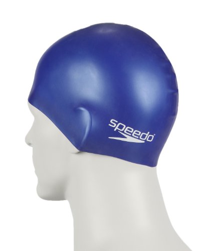 Speedo Royal Moulded Silicone Caps Junior Swim Caps Swimming Kit Accessory #TOP2