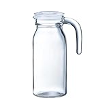 Leur anse facilite le service, tandis que leur bec verseur garantit une utilisation sans éclaboussures. Chaque broc est doté d'un couvercle en verre, 100 % hygiénique et sûr.
