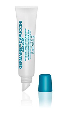 Germaine de Capuccini - Hydracure | Protector Labial Antipolución con SPF 20 | Protector labial con ácido hialurónico - Repara y protege los labios - Bálsamo labial de hidratación profunda - 15 ml