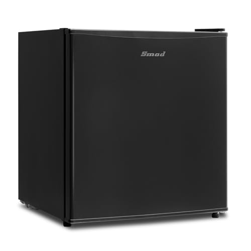 Smad Table Top Mini Counter Fridge 48L 0-10C 6 Level Black 39dB