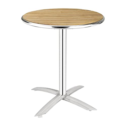Bolero U424 Table rabattable en frêne 600 mm