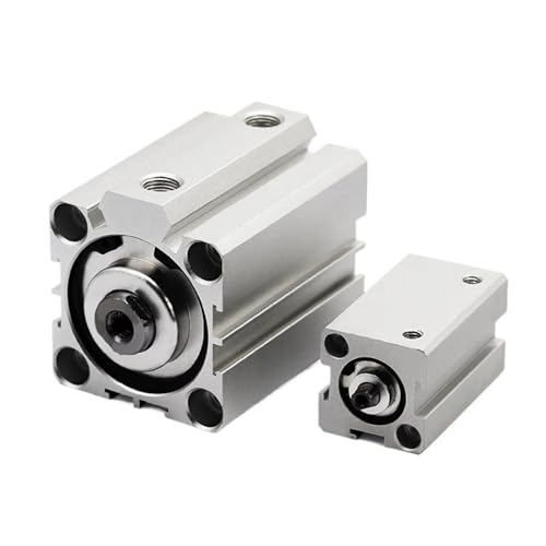 Cilindro de doble efecto SDA32 con carrera de 30mm y pistón compacto de aluminio resistente 2