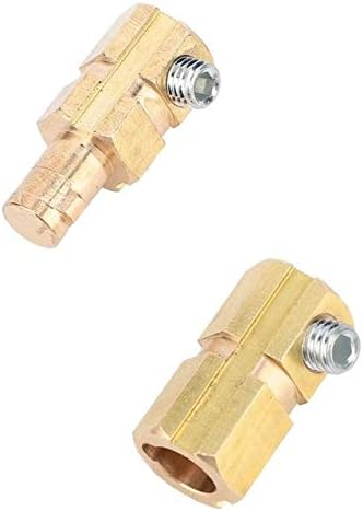 Davitu Electrical Equipments Supplies - cable connector 6psc(3Pair) Copper Euro Style Welding Cable Quick Connector 200-400A Welding Wire Connector rca connector - (Color: 50-70)