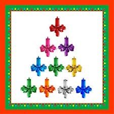 Ceramic Christmas Tree Lights 100 Candles