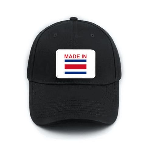 Casquette de baseball classique noire Costa Country Love couvre-chef ajustable adulte