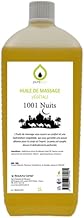 Purespa Huile de Massage végétale parfumée - 100% Massage Naturelle relaxante et exotique (1001 Nuits, 1 Litre)