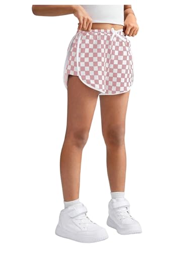 Pantalones cortos a cuadros para niña con pierna recta que solucionan la falta de movilidad