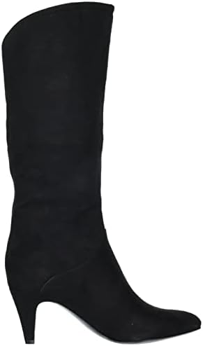 NINE WEST Women's BUYAH Knee High Boot, Black, 9 | Image 5