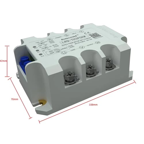 Relais à semi-conducteurs triphasé LRQ-TH3P 15KW à décompression progressive - 3