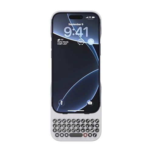 Clicks Keyboard Case for iPhone 17 Pro Max - Smoke