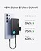 INIU Power Bank, 45W 10000mAh Powerbank Leichteste und Klein Aber Stark (USB C In & Out), PD3.0 Externe Handyakkus with Flashlight, Kompatibel mit iPhone 17 16 15 Pro Max Mini Samsung S24 S23, iPad