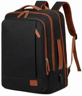 Mochila Impermeável USB Expandível 30L Masculina Feminina Trabalh...