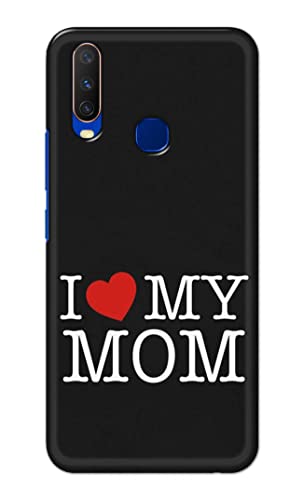 Image of PRINTFIDAA I Love My Mom Hard Back Cover for Vivo Y15 / Vivo Y17 / Vivo U10 / Vivo Y12 / Vivo Y11 (6.35 inch) Back Cover -(P6) KAT1006