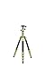 MeFOTO BackPacker Classic Lightweight 51.2" Aluminum Travel Tripod Kit w/Case, Twist Locks, Double Action Ballhead w/Arca Swiss Plate - Orange (A0350Q0C)