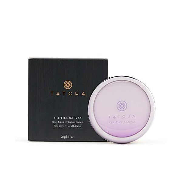 Tatcha-The-Silk-Canvas-Velvety-Makeup-Perfecting-Primer-Helps-Makeup-Last-Longer-and-Instantly-Perfects-Skin-20-grams-07-oz Tatcha The Silk Canvas | Poreless Primer for Face Makeup, Lasts Longer and Instantly Perfects Skin, 20 G | 0.7 oz