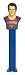 Pez Candy Dispenser: DC Justice League Superman Dispenser with 2 Candy Packs